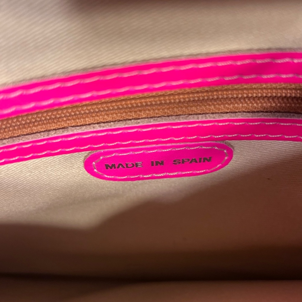 Stella Rittwagen Leather Clutch made in Spain - Picture 4 of 4